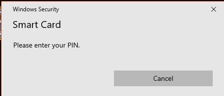 microsoft smart card keeps asking for pin|Windows Security Smart Card popup .